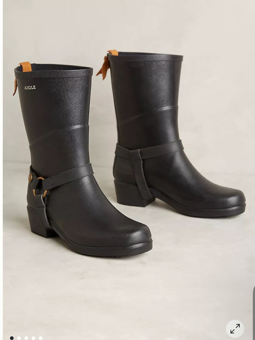 Aigle Miss Julie Rain Boots size 36/size US 5